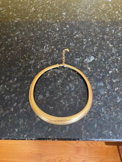 Vintage Cristian Dior Snake Choker Necklace