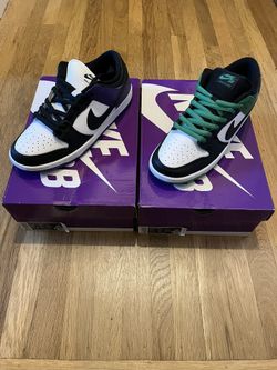 Nike Dunk SB Court Purple & Classic Green Size 10 DS
