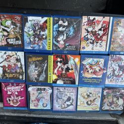 Anime Blu-Ray DvDs