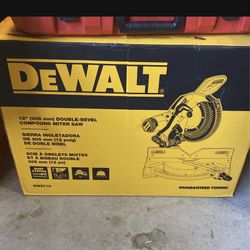 Dewalt 12 Inch Compound Double Bevel Miter Saw