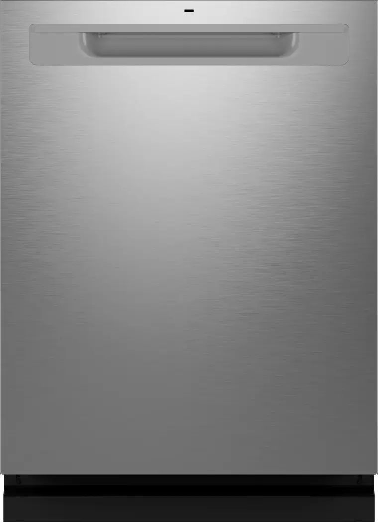 GE® ENERGY STAR® Fingerprint Resistant Top Control with Stainless Steel Interior Dishwasher with Sanitize Cycle     GDP670SYVFS