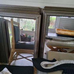 Ligh Gold Frame Mirror