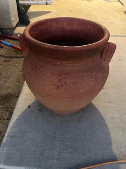 Terracota large clay pot