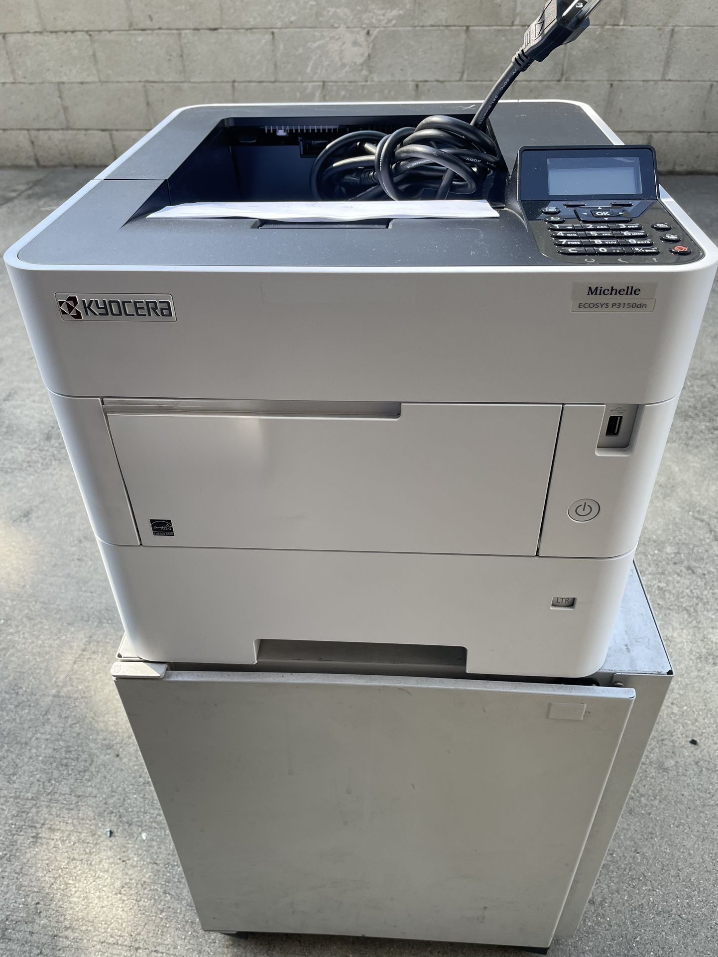 Kyocera Ecosys P3150Dn Black & White Printer