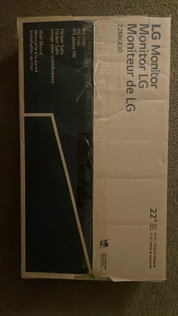 LG Monitor 21.5’ /54,6m 22mk430