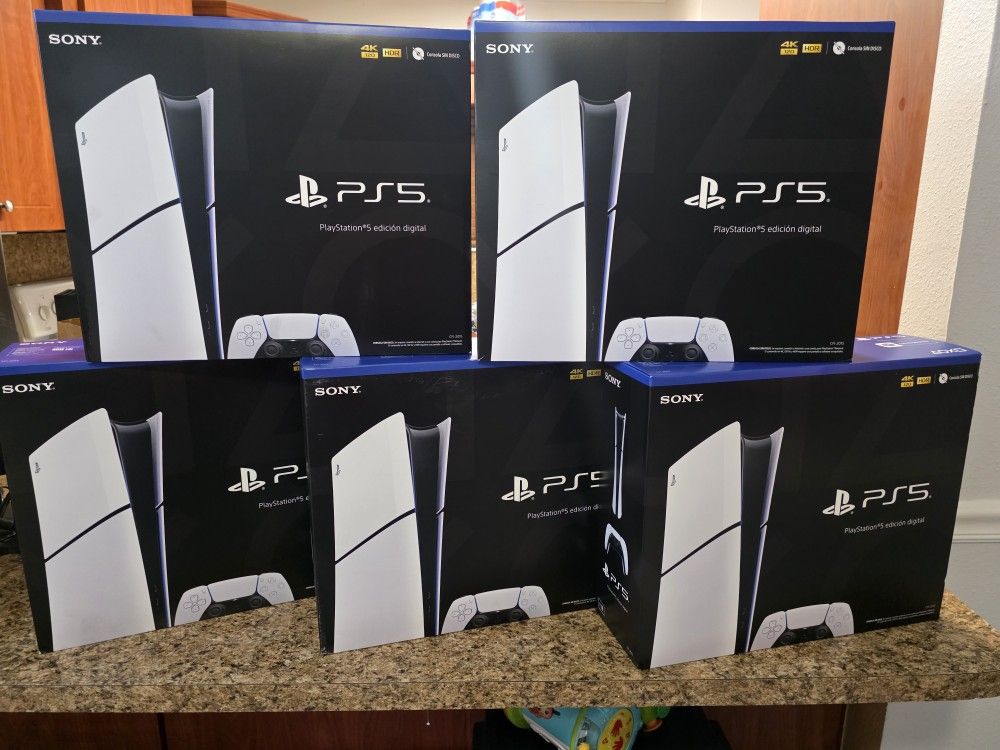 PLAYSTATION 5 SLIM DIGITAL NUEVOS SELLADOS 450$