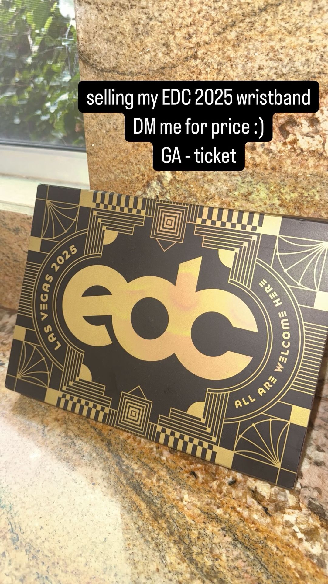 EDC 2025 Wristband/Box