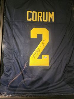 Signed blake corum jersey