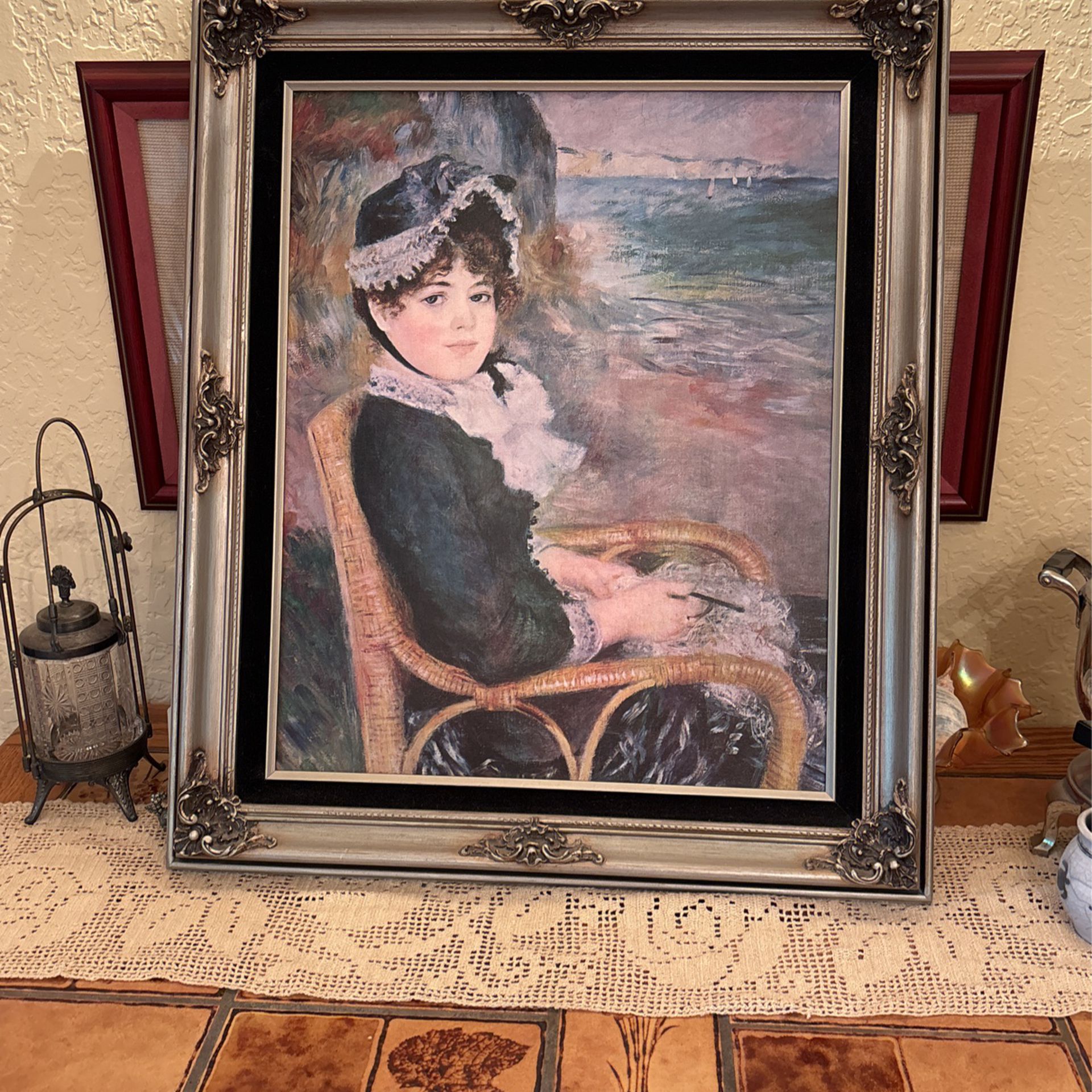By The Seashore Painting By Renoir 16 X 20