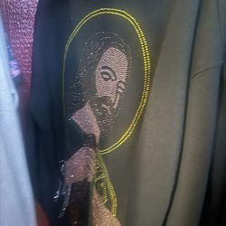 San Judas Zip Up Hoodie 