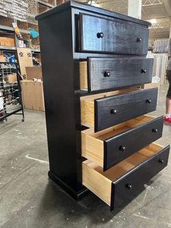 5 Drawers Jumbo Pinewood