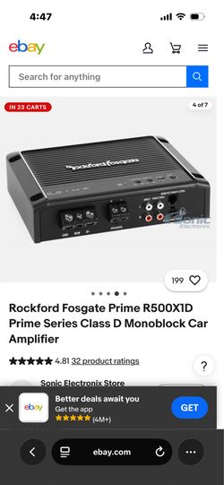 2 skar 10a and Rockford fosgate amp