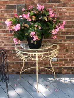 Vintage distressed accent table