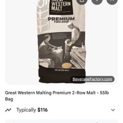 Great Western Premium Two Row Malt