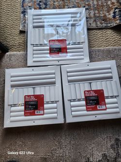 4-Way  Aluminum  Air Flow Ventalation Registers