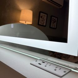 Vanity Desk, Mirror & Chair