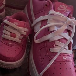 pink nike air force bundle 