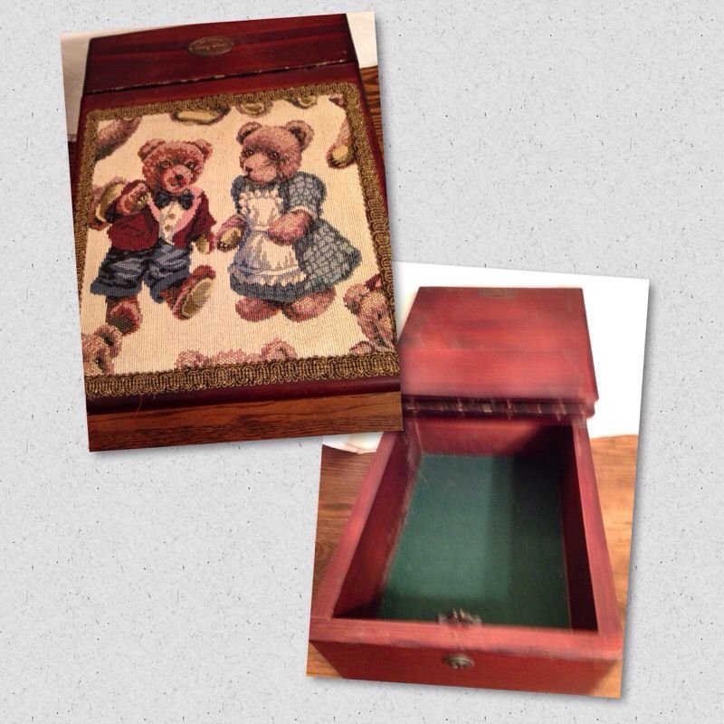 Vintage Wooden Box Clancy Haven Australia