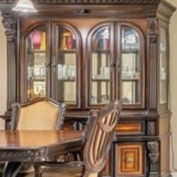 China Cabinet Chinera Solid Wood