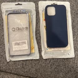 iPhone 12 Silicone Case Blue 