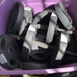 Pesas para ejercicio