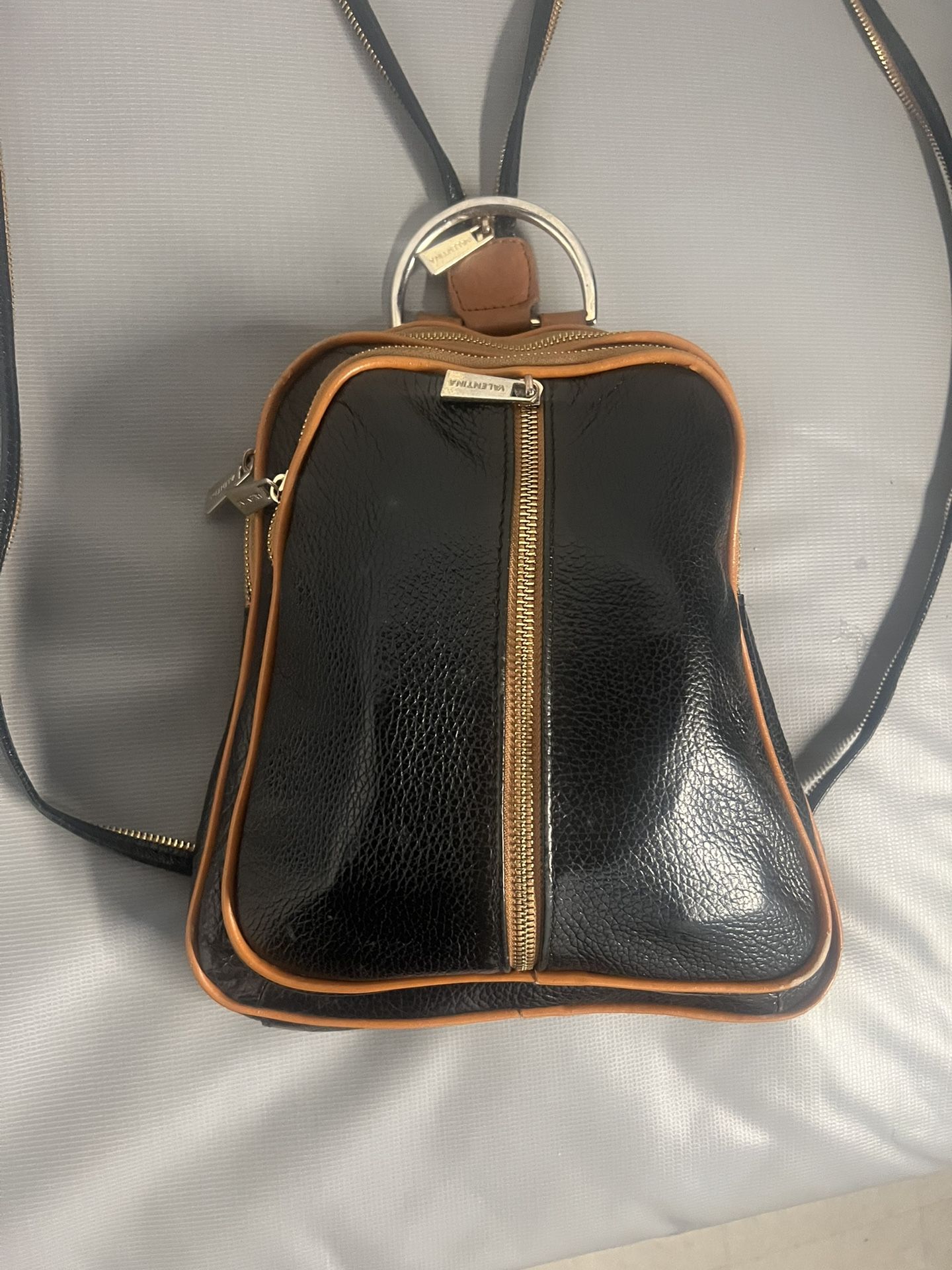 Backpack Valentina bag/ Zipper Adjustable 