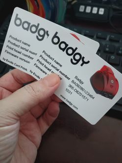 Badgy ID Card printer system