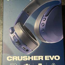 Skullcandy Crusher Evo wireless headphones.