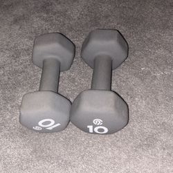 10lb Dumbbells 