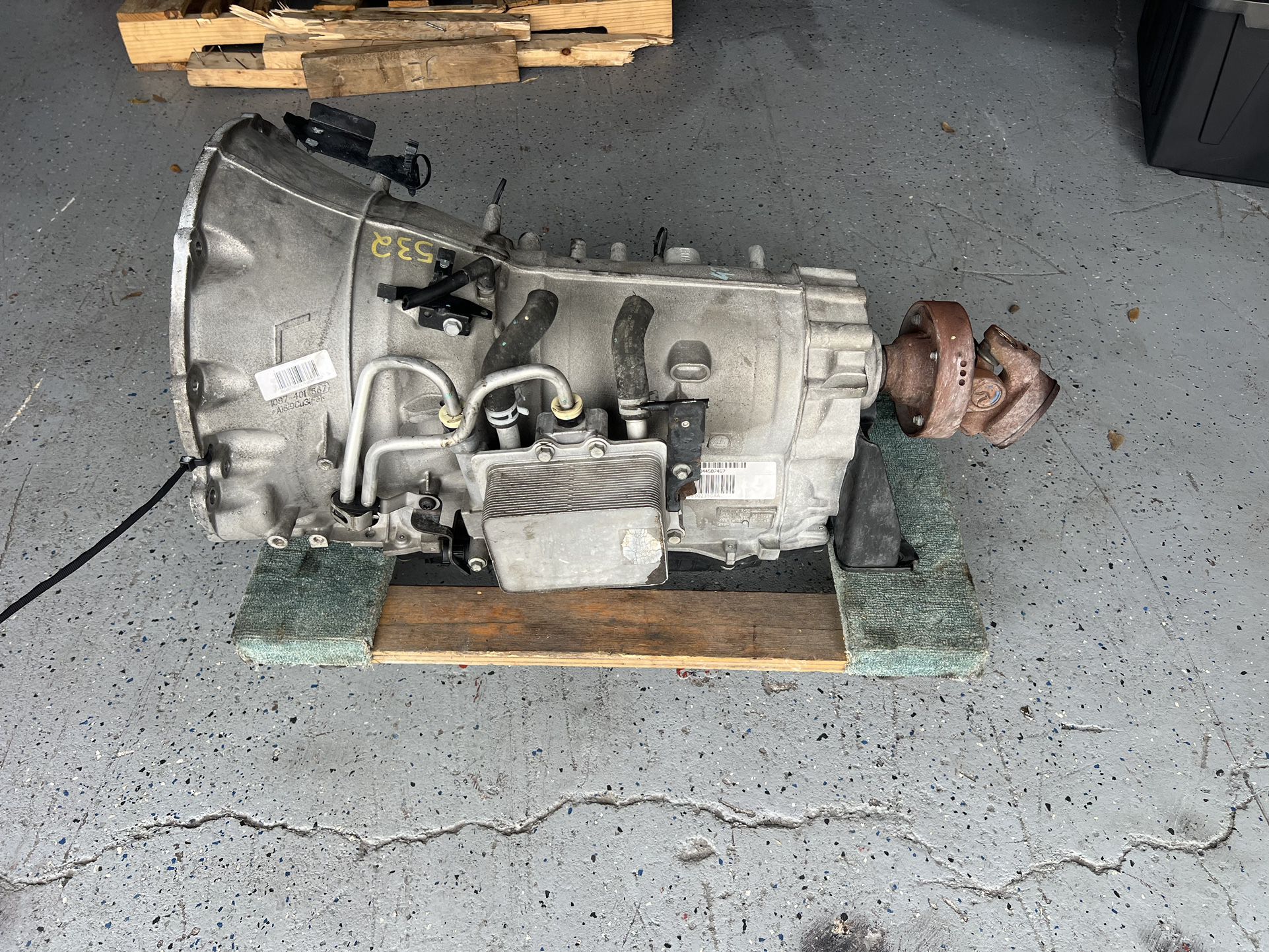 2015-2017 Dodge Ram 1500 5.7L Transmission Assembly 8 Speed 47K OEM (contact info removed)0AA