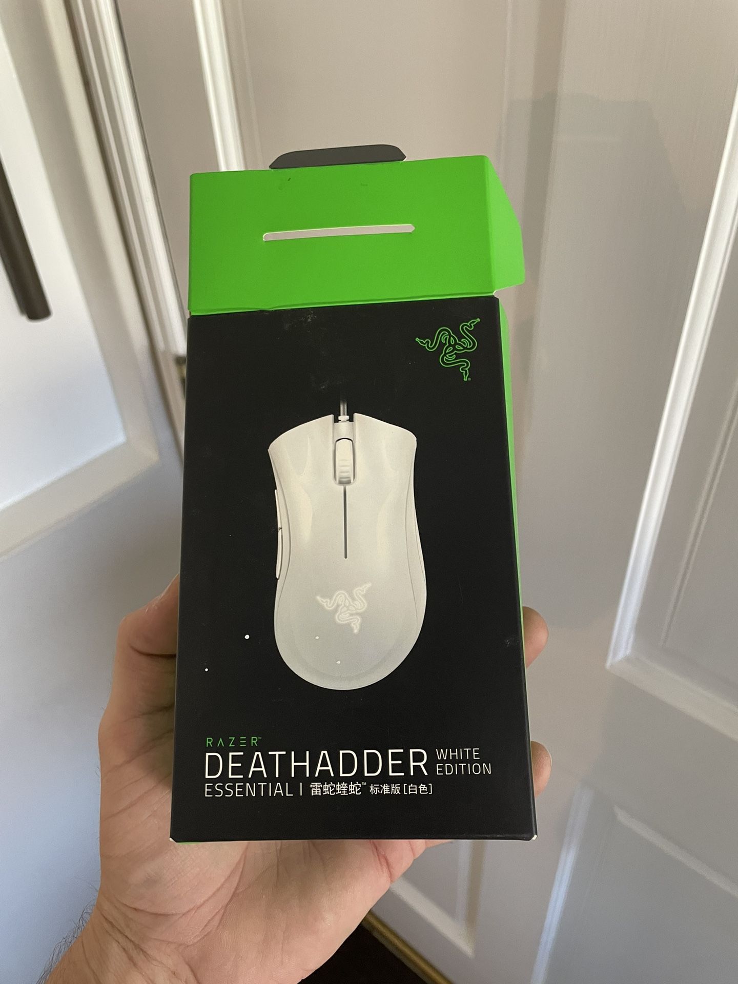 Razer Deathadder White Gaming Mouse