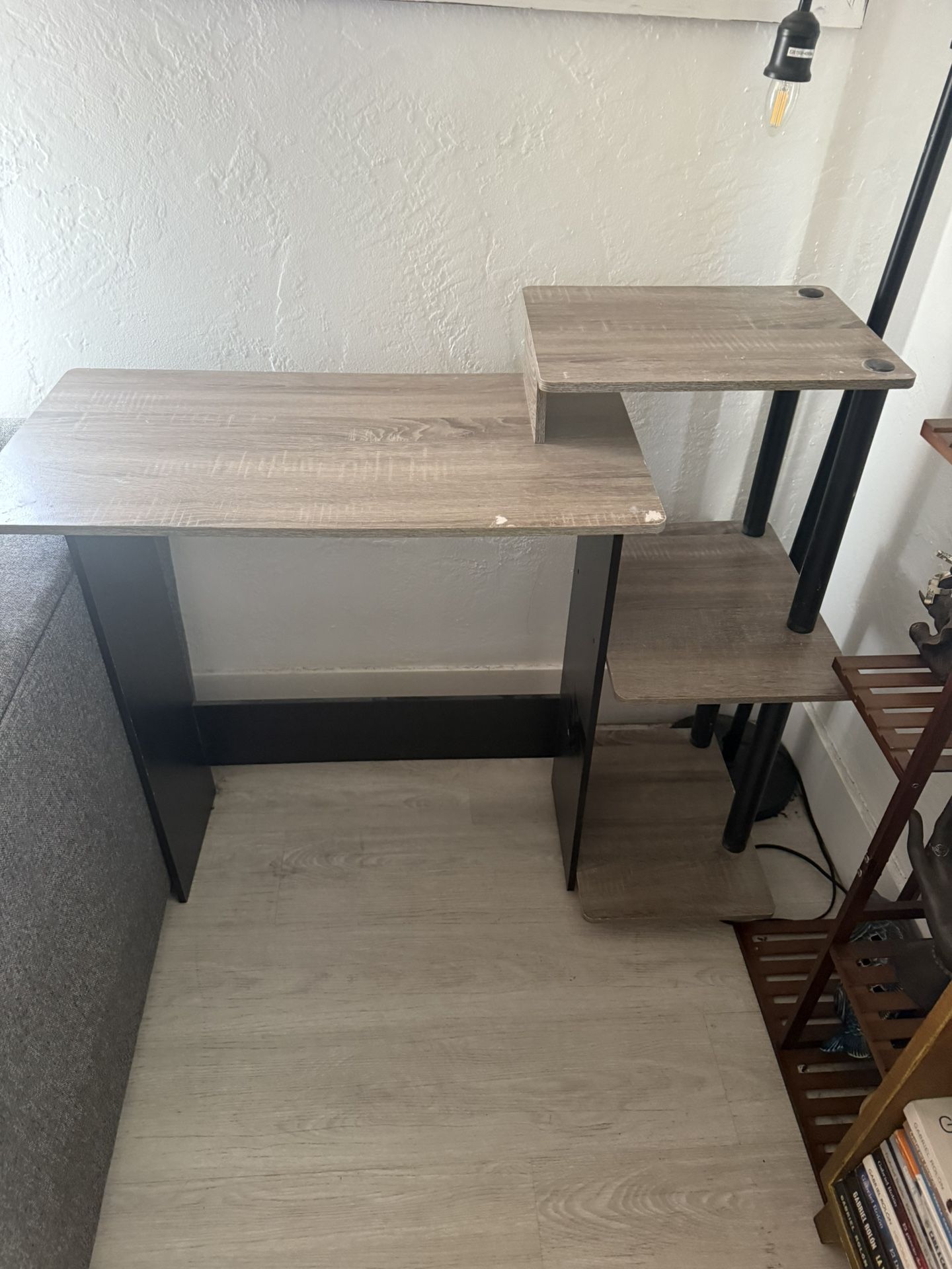 wooden desk