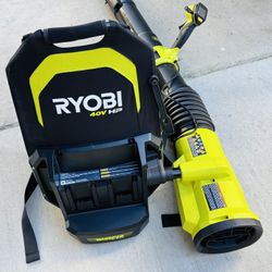 Ryobi 40V Whisper Series 180 MPH 850 CFM Backpack Leaf Blower (TOOL ONLY/SOLO LA HERRAMIENTA)