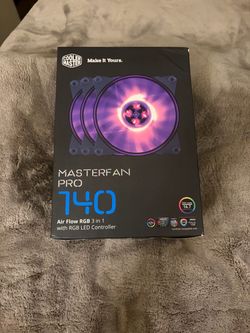 Cooler Master MasterFan Pro 140 RGB 3-Pack
