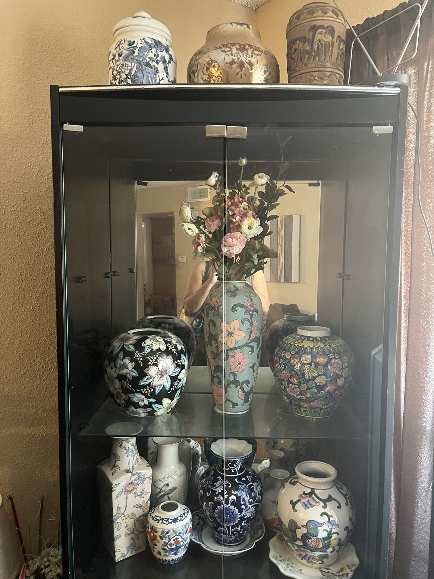 Chinoiserie Vases $30 (larger) $15 (smaller) Each