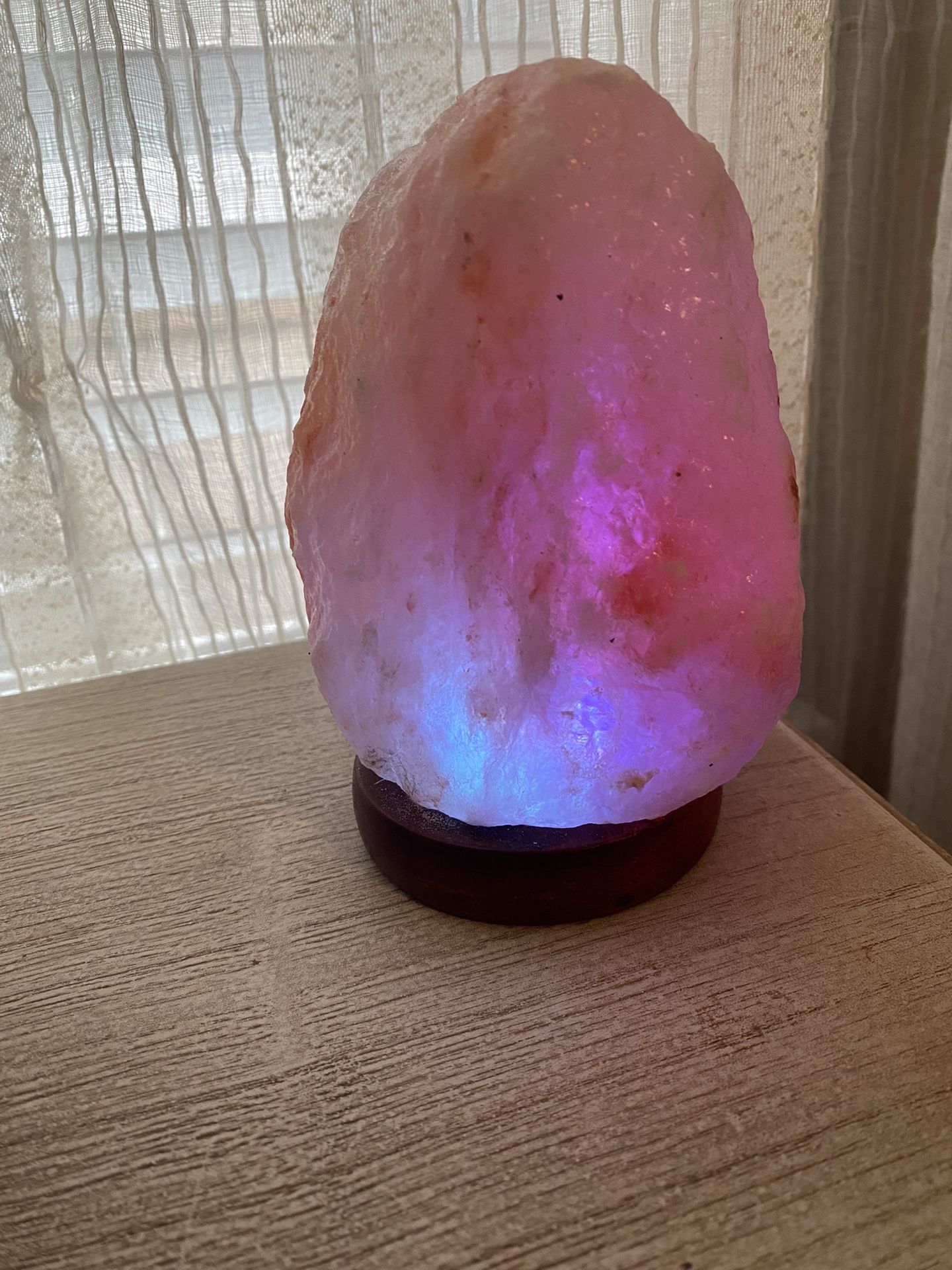 salt lamp color changing with USB