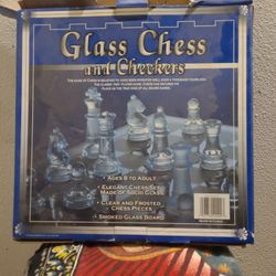 Glass Chess And Checker