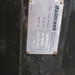 BALCRANK HI PRESSURE HOSE REEL 