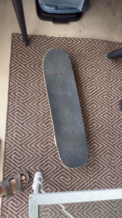 Used Skateboard Deck with Grip Tape