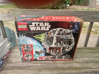 Vintage Star Wars Let Set Boxes For 10188 Main Box 1234  Boxes And Instructions Boxes