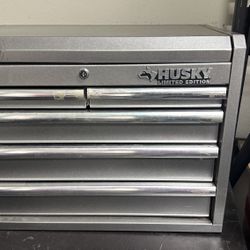 Husky Limited Edition 5-Drawer Top Tool Chest - Gunmetal Gray - Great Condition!