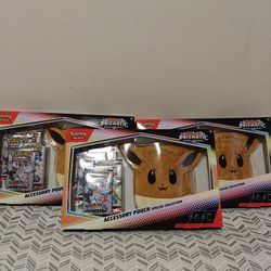 Pokemon Scarlet & Violet Prismatic Evolutions Eevee Accessory Pouch 