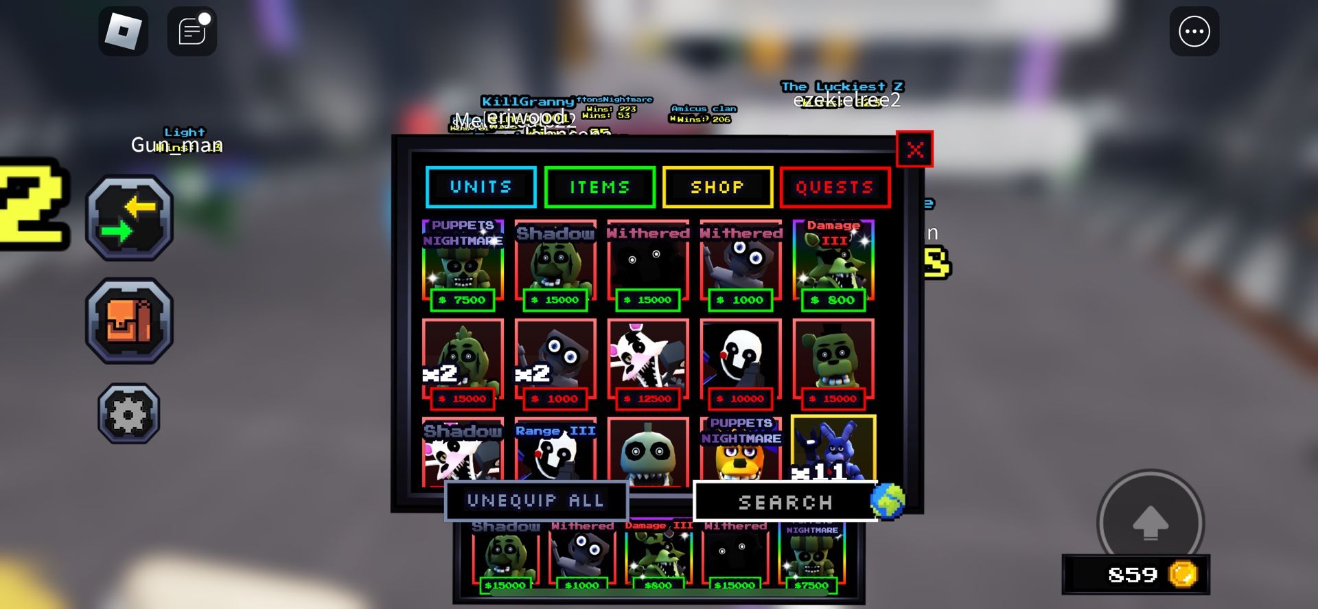 Roblox Five Night At TD (phantom Chica