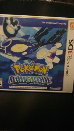 Pokémon Alpha Sapphire For Nintendo 3DS
