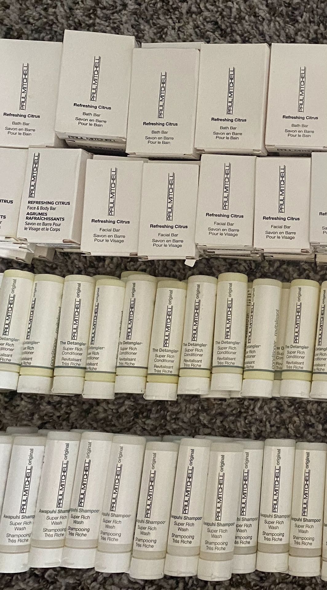 Paul Mitchell Shampoo, Conditioner, Bath & Face Soap Lot