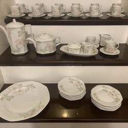 Seltman-Weiden Bavaria West Germany Porcelain Coffee-Tea Set