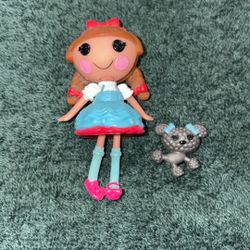 Lalaloopsy Mini Doll Dotty Gale Winds & Pet