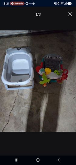 Baby seat and baby bath
