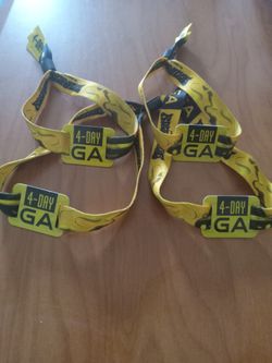 Rockville Music Festival Saturday/Sunday GA Wristbands @ Venue NOW