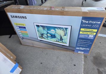 MV 65” Samsung smart 4k frame tv 65LS03F